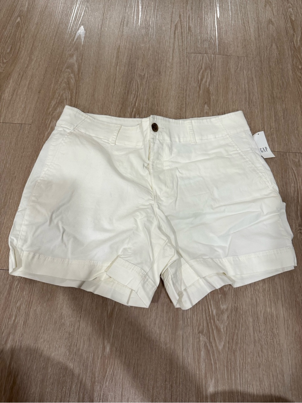 GAP Women's White Shorts